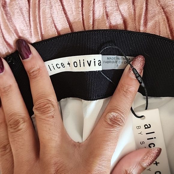 Alice +Olivia polka dot skirt sz 8 - Picture 4 of 5